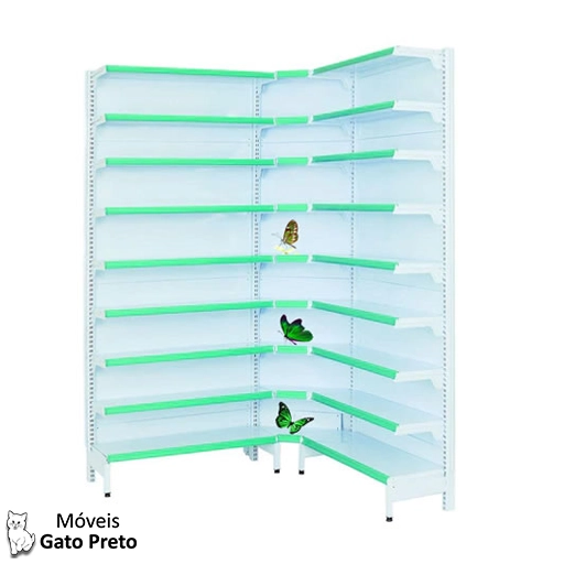 Gôndola para área de panificação